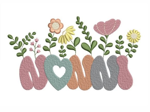 Charming Floral Nonni for Craft Fair Success