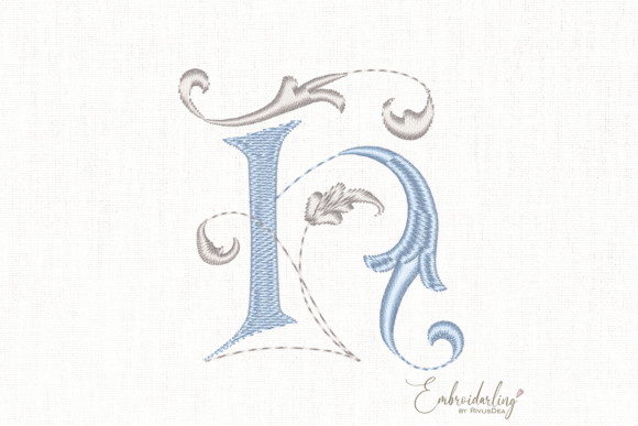 Charming Wedding Monogram H for Elegant Gifts