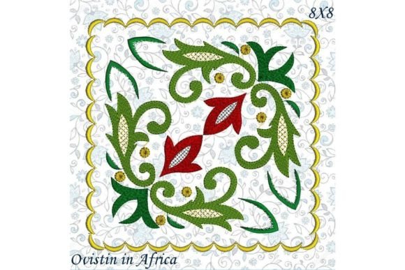 Christmas Quilt Block 4: A Festive Embroidery Gem