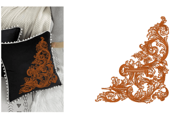 Corner Dazzle Embroidery Designs: A Versatile Gem