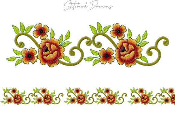 Floral Borders Embroidery Design: A Detailed Review