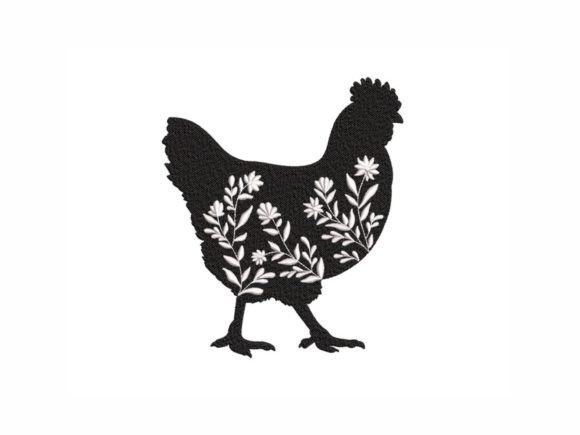 Floral Chicken: A Charming Addition to Your Collection