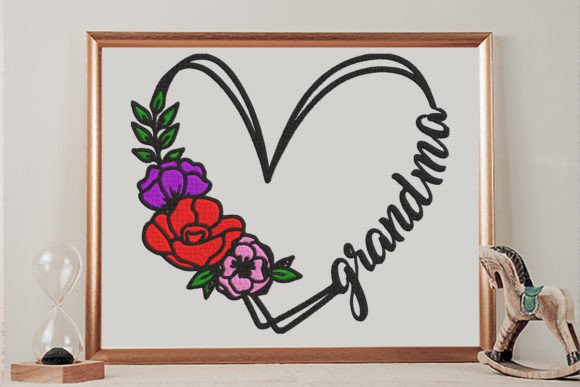 Review: Grandma Sign and Floral Doodle Heart