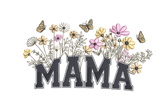 Review: Mama Flower Embroidery Design
